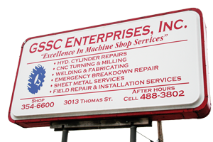 GSSC machine shop sign and policies